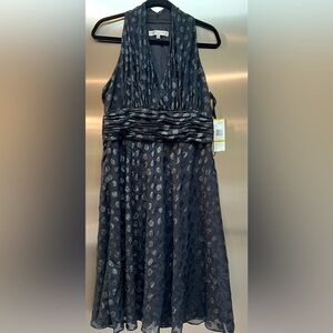 Black dress, perfect for holidays